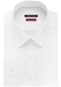 Van Heusen Camisa de Vestir con Cuello Estrecho y Flexible, sólido y elástico. Camisa de Vestir para Hombre